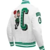 Buy Now Boston Celtics Mashup Classic Letterman Varsity Jacket For Unisex