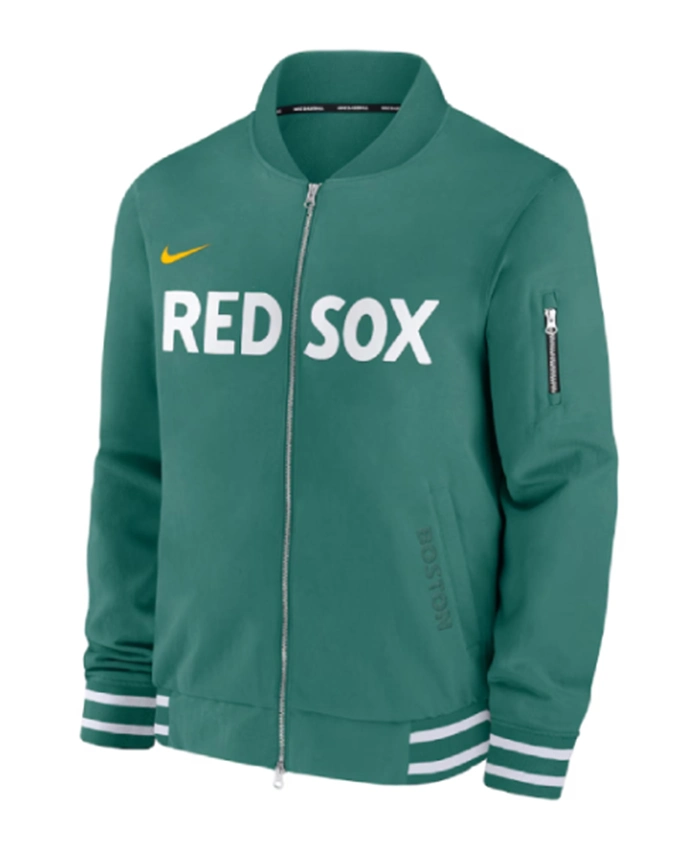 Buy Now Boston Red Sox 2025 City Connect Bomber Jacket For Men And Women