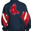 Buy Now Boston Red Sox Cooperstown Chief Navy Half Zipper Jacket For Men And Women