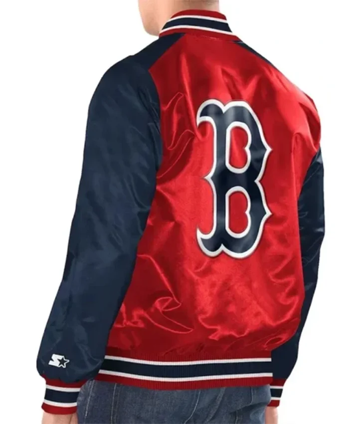 Buy Now Boston Red Sox Renegade Red And Navy Varsity Jacket For Men And Women