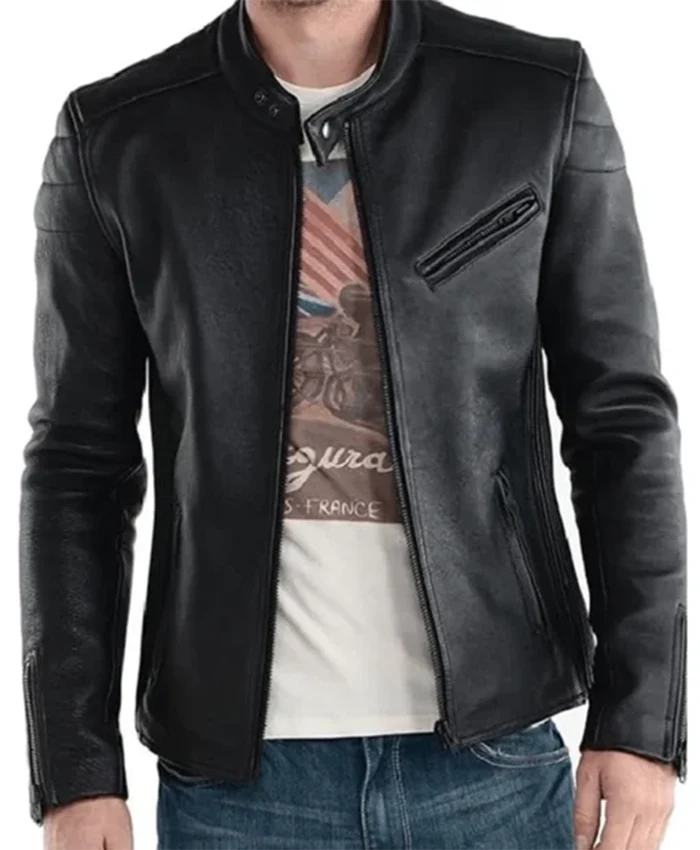 Buy Now Brian Tee TV Series Reacher Season 03 Dominique Quinn Black Leather Jacket For Unisex