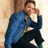 Buy Now Brion Movie Ash 2025 Aaron Paul Blue Denim Jacket For Men And Women