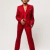 Buy Now Bruno Mars 2026 Risk It All Red Country Western Suit