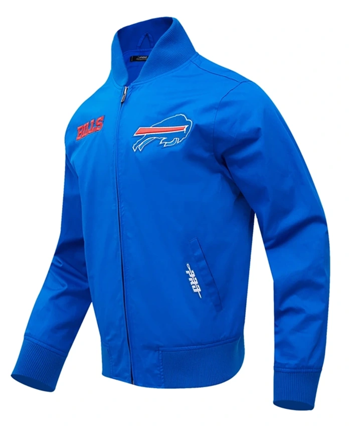 Buy Now Buffalo Bills Pro Standard Wingspan Blue Bomber Jacket For Unisex