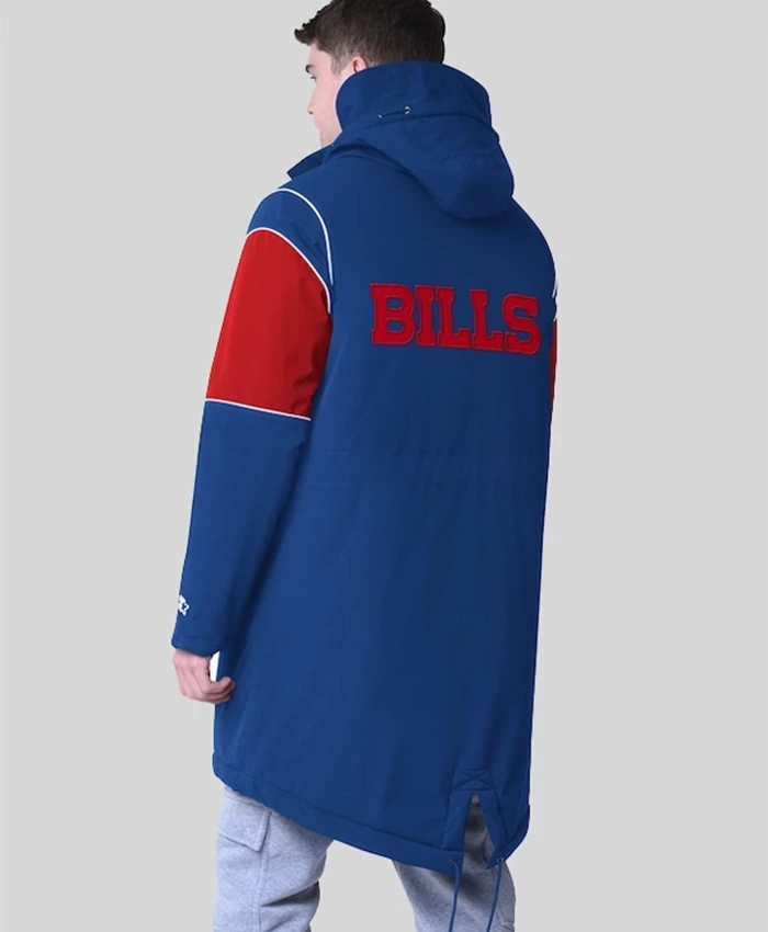 Buy Now Buffalo Bills Starter Royal Dynasty Polyfill Stadium Full Zip Blue Jacket For Unisex