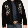 Buy Now CA The Morning Show Black Suede Leather Jacket For Men And Women