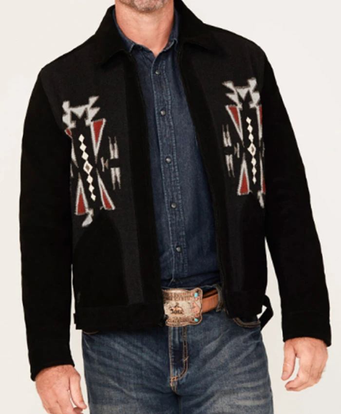 Buy Now CA The Morning Show Black Suede Leather Jacket For Men And Women