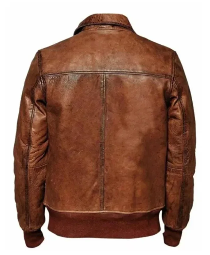 Buy Now Cafe Racer Brown Wax Leather Jacket For Men And Women