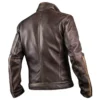 Buy Now Cafe Racer Vintage Brown Leather Jacket For Men And Women