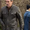 Buy Now Cain Dingle TV Series Emmerdale Farm 2025 Jeff Hordley Black Leather Jacket For Unisex