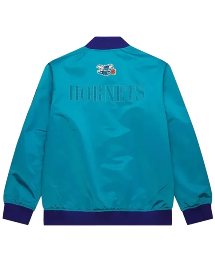 Buy Now Charlotte Hornets OG 3.0 Lightweight Teal Blue Varsity Jacket For Men And Women