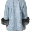 Buy Now Chia Persian Lamb Fur Light Blue Coat For Men And Women