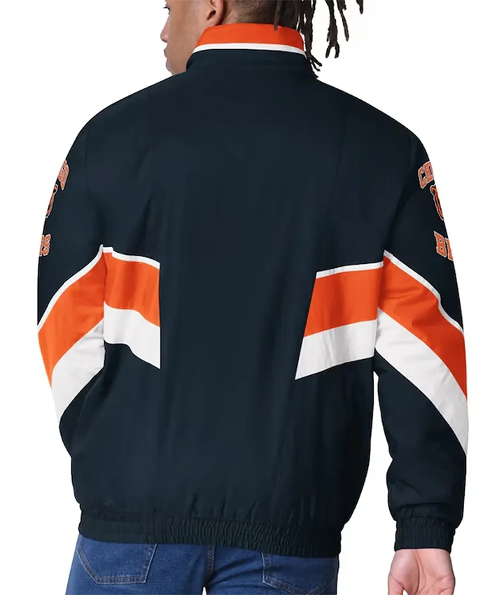 Buy Now Chicago Bears Captain Navy Blue Jacket For Men And Women