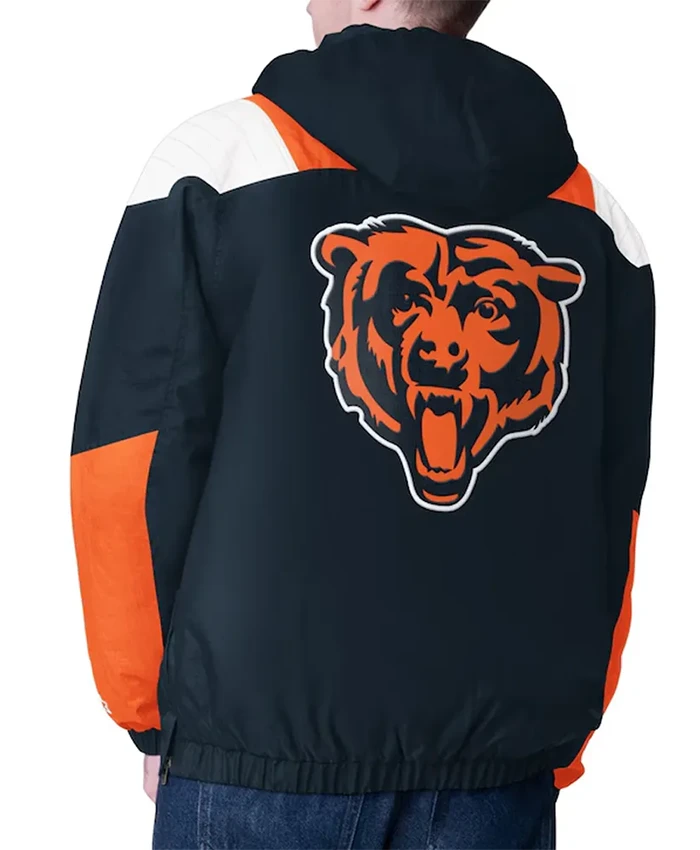 Buy Now Chicago Bears Charger Half Zip Pullover Jacket For Men And Women