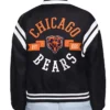 Buy Now Chicago Bears Printed Logo Black Varsity Jacket For Men And Women