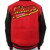 Buy Now Chicago Blackhawks Red And Black Letterman Varsity Jacket For Men And Women