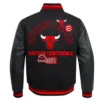 Buy Now Chicago Bulls Area Code Classic Black Varsity Jacket For Men And Women