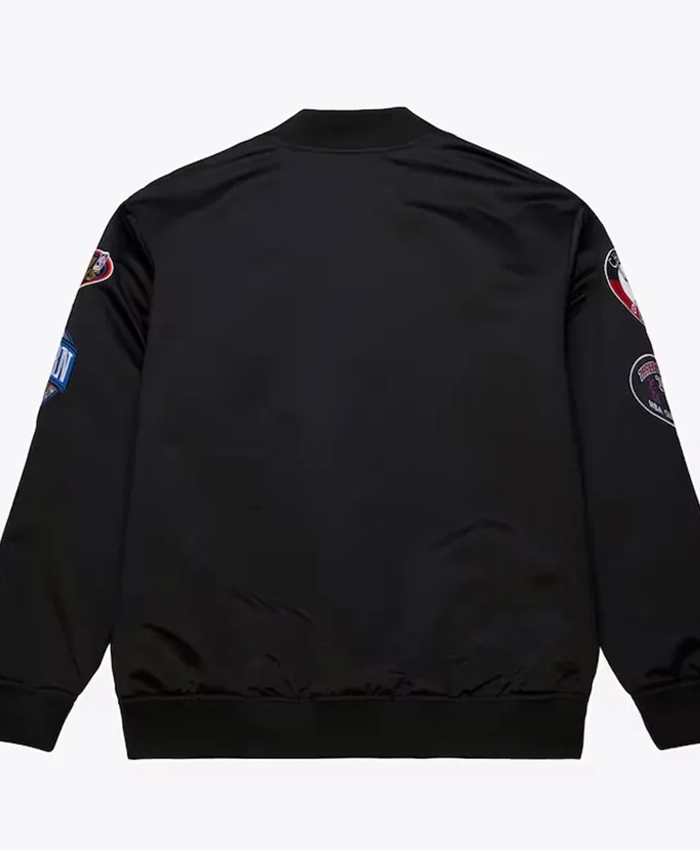Buy Now Chicago Bulls Black Out Black Letterman Varsity Jacket For Men And Women