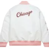 Buy Now Chicago Bulls Classic Neopolitan White Varsity Jacket For Men And Women