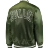 Buy Now Chicago Bulls Forest Green Letterman Varsity Jacket For Men And Women