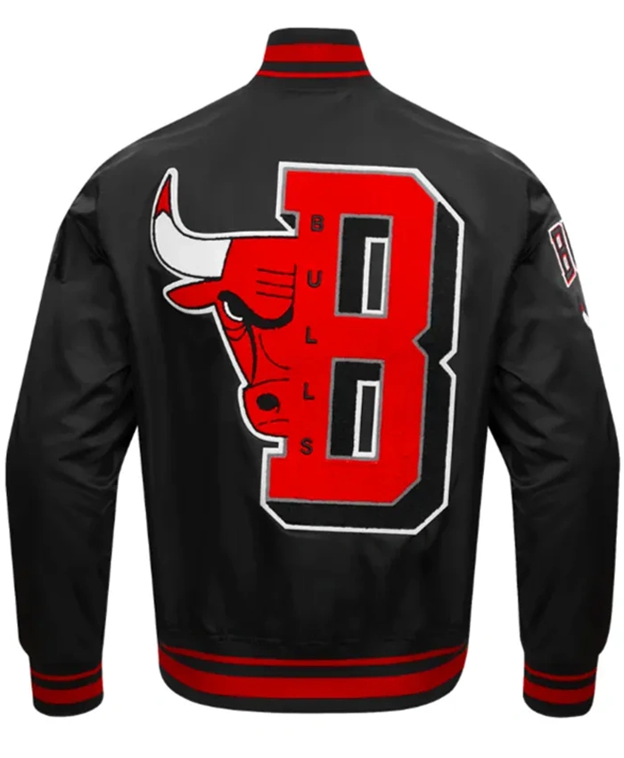 Buy Now Chicago Bulls Mashup Classic Black Letterman Varsity Jacket For Unisex