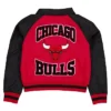 Buy Now Chicago Bulls Red And Black Throwback Varsity Jacket For Men And Women