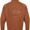 Buy Now Chicago Cubs Area Code Paint The City Brown Bomber Jacket For Men And Women