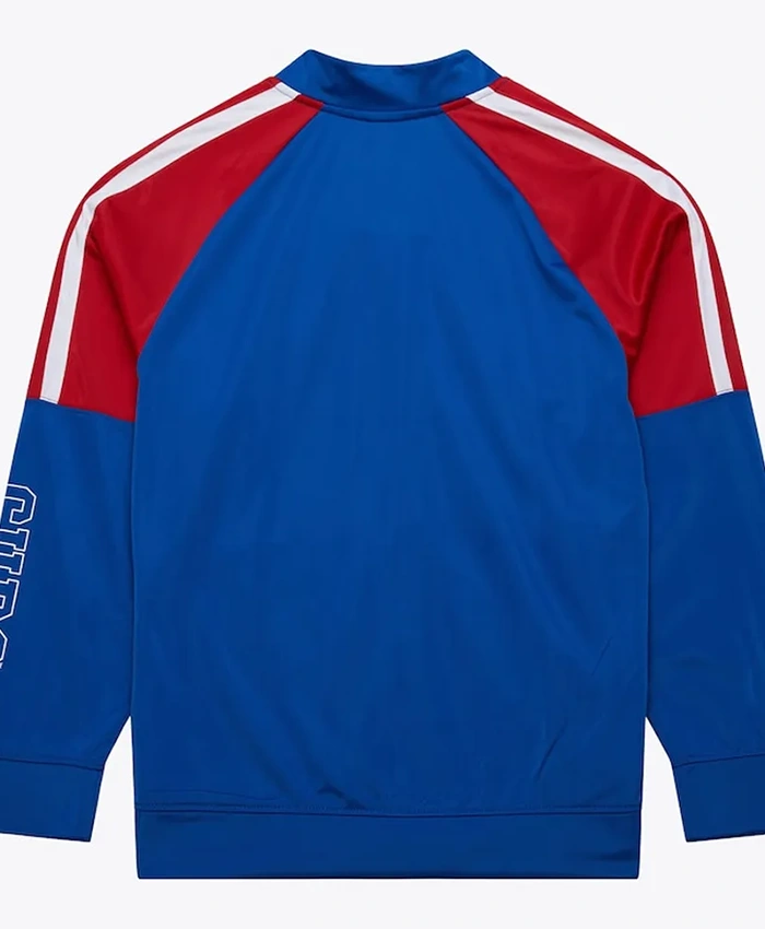 Buy Now Chicago Cubs Color Block Full Zip Track Jacket For Men And Women