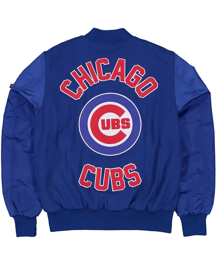 Buy Now Chicago Cubs MA 1 Historic Royal Blue Varsity Jacket For Men And Women