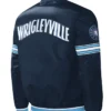 Buy Now Chicago Cubs Midfield City Connect Navy Blue Varsity Jacket For Unisex
