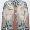Buy Now Chris De La Rosa TV Series The Cleaning Lady Season 04 Sean Lew Swan Print Jacket For Unisex