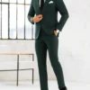 Buy Now Christmas Forest Green Suit For Men And Women