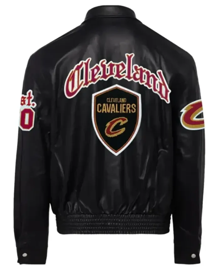 Buy Now Cleveland Cavaliers Black Leather Jacket For Men And Women