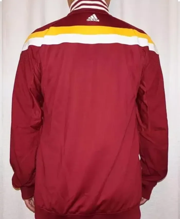 Buy Now Cleveland Cavs Warm Up Maroon Bomber Jacket For Men And Women