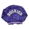 Buy Now Colorado Rockies 80s Purple Letterman Varsity Jacket For Men And Women