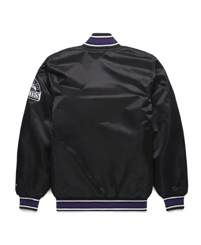 Buy Now Colorado Rockies Classic Black Letterman Varsity Jacket For Unisex