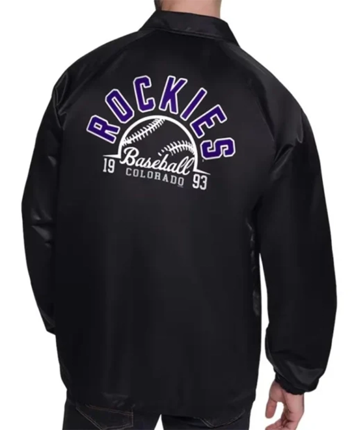 Buy Now Colorado Rockies Retro Logo Coaches Varsity Jacket For Men And Women