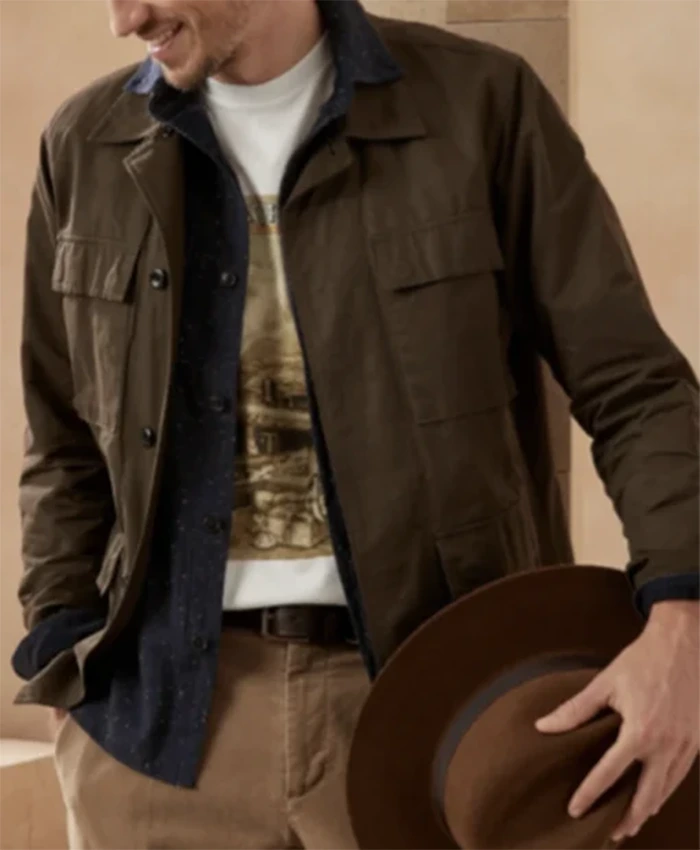 Buy Now Conner Floyd TV Series The Young And The Restless 2025 Chance Chancellor Brown Shacket For Unisex
