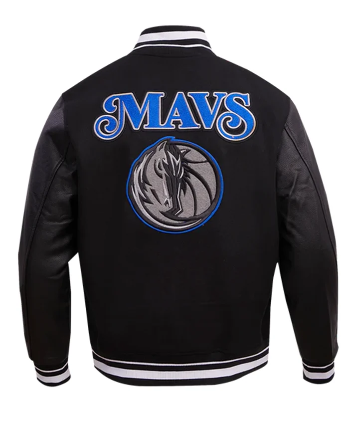 Buy Now Dallas Mavericks Black Letterman Varsity Jacket For Men And Women