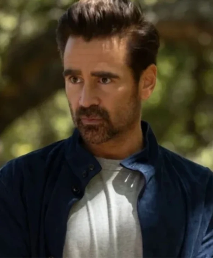 Buy Now David Movie A Big Bold Beautiful Journey 2025 Colin Farrell Blue Jacket For Unisex