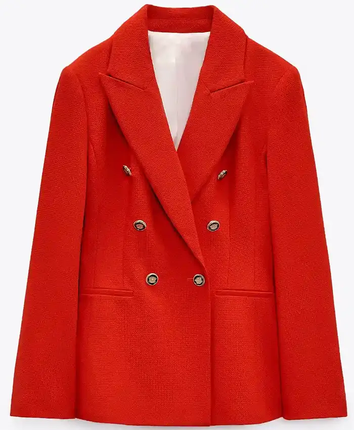 Buy Now Deidre Hall TV Series Days Of Our Lives 2024 Marlena Evans Red Coat For Unisex