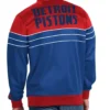 Buy Now Detroit Pistons Red And Blue Bomber Jacket For Men And Women