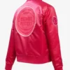 Buy Now Detroit Pistons Triple Pink Varsity Jacket For Men And Women