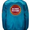 Buy Now Detroit Pistons Ty Mopkins Teal Letterman Varsity Jacket For Unisex