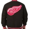 Buy Now Detroit Red Wings Black Varsity Jacket For Men And Women