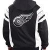 Buy Now Detroit Red Wings Home Team Half Zip Hooded Jacket For Men And Women