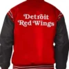 Buy Now Detroit Red Wings Starter Red And Black Varsity Jacket For Men And Women