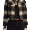 Buy Now Diona Reasonover TV Series NCIS Kasie Hines Cropped Plaid Jacket For Unisex