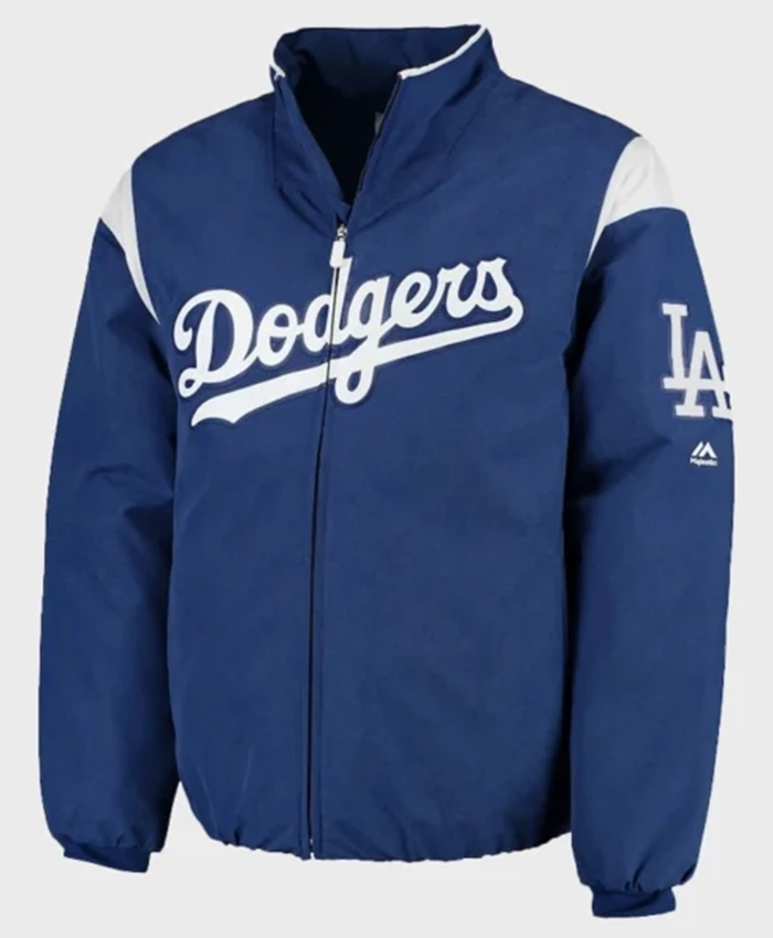 Alternative view of Dodgers On-Field Los Angeles Blue Jacket
