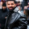 Buy Now Drake Warriors Game Black Leather Jacket For Unisex